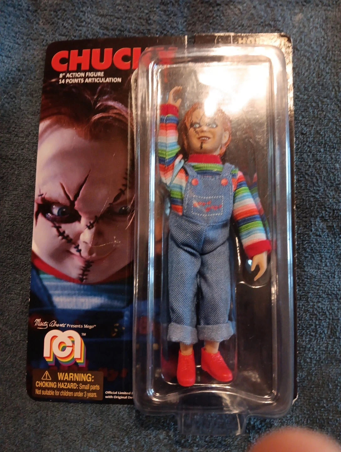 Mego Monsters Chucky Child's Play 8" Action Figure