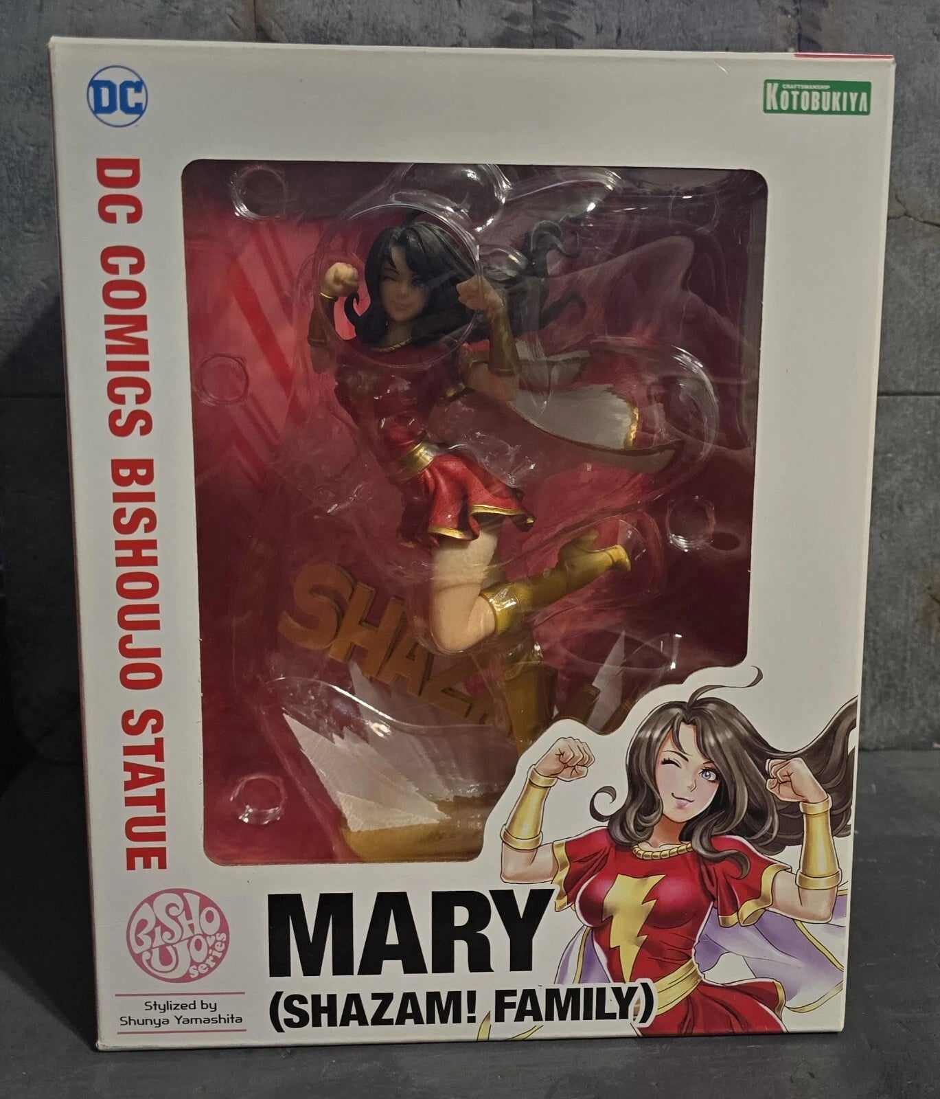 KOTOBUKIYA DC Comics Bishoujo Statue Mary Shazam! Family 1/7 Scale Figure NEW!
