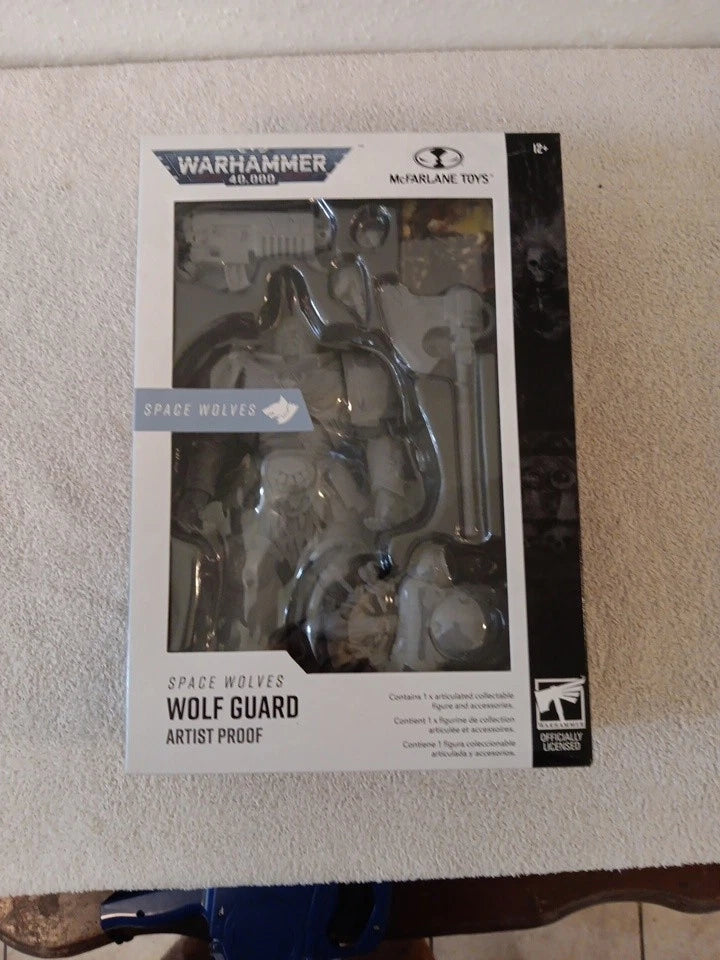 MCFARLANE Warhammer 40K Space Wolves Wolf Guard (Artist Proof)