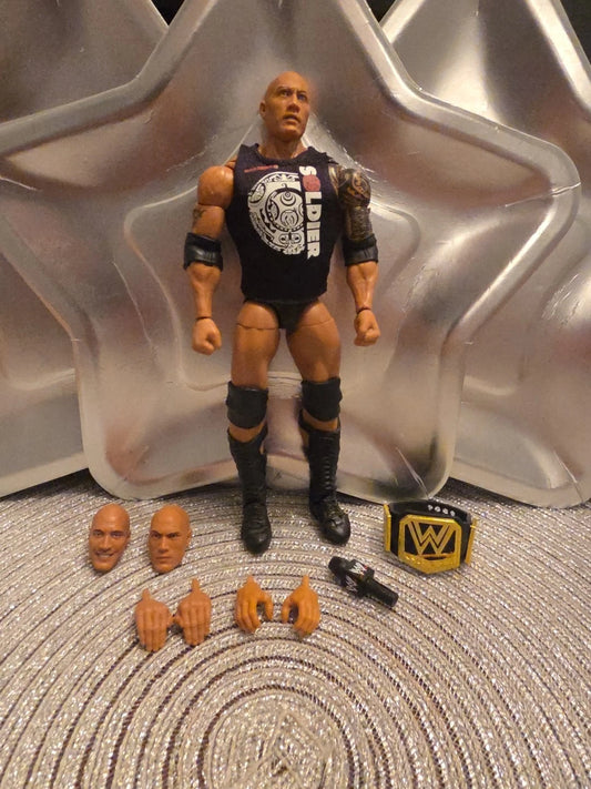 WWE WWF Ultimate Edition The Rock Series 10 Loose Figure