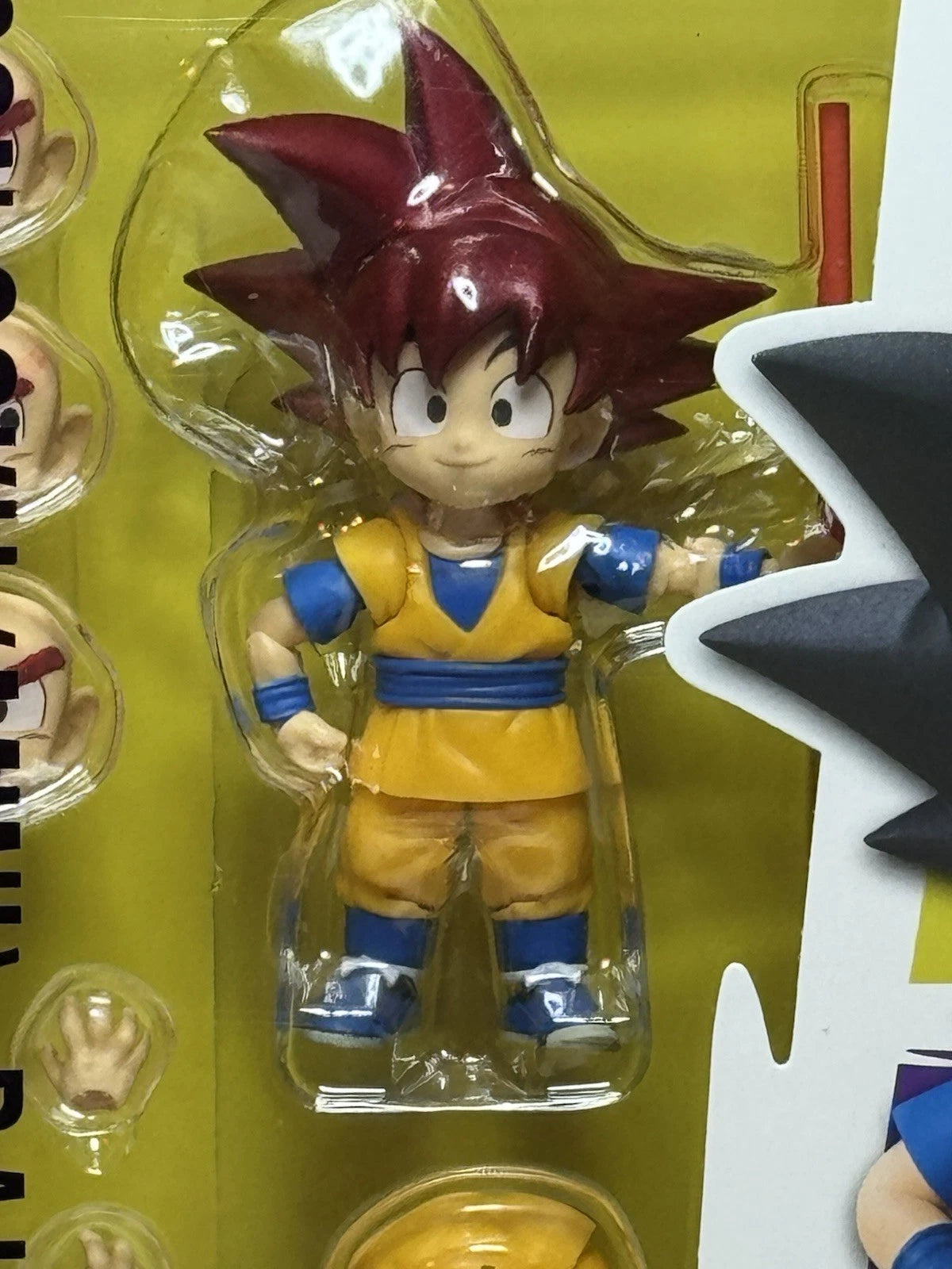 Custom Super Saiyan God Son Goku KID Mini Figuarts Dragon Ball DAIMA Daima