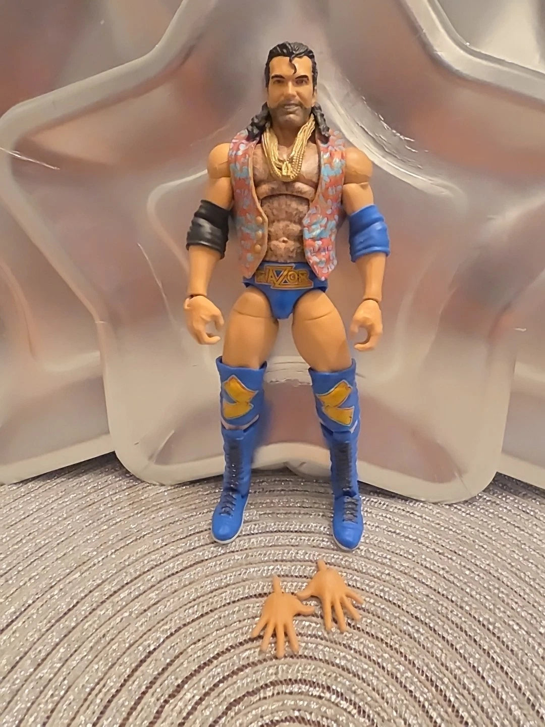 RAZOR RAMON WWE ELITE LEGENDS SERIES 7 LOOSE ACTION FIGURE