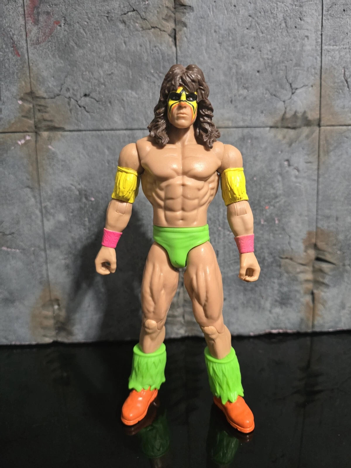 wwe ultimate warrior Build-a-wrestler elite