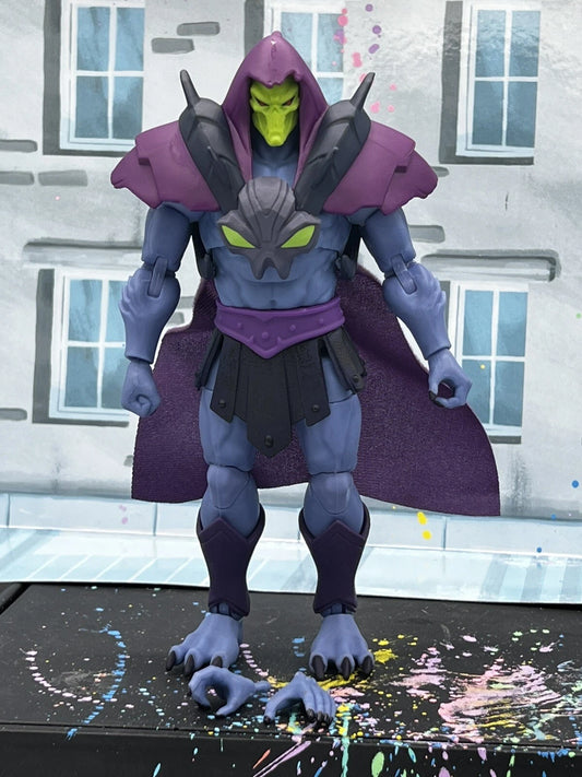 MOTU Custom Skeletor Masters of the Universe Masterverse Revelation Classics 6”