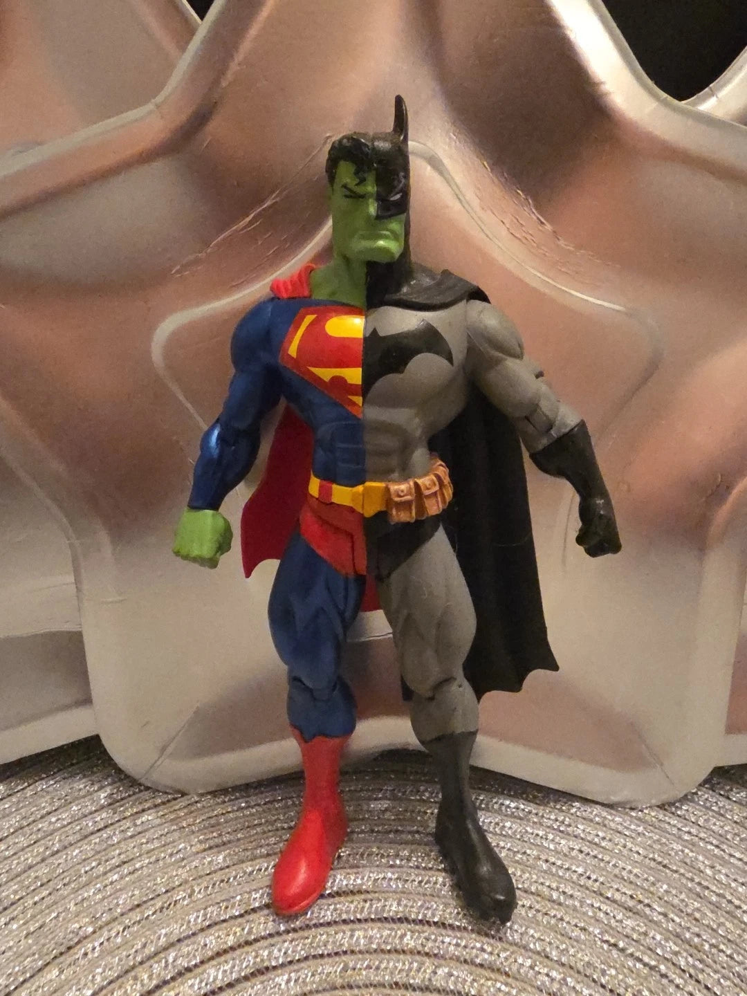 DC Comics COMPOSITE SUPERMAN Superman Half Batman action figure 6" #A10