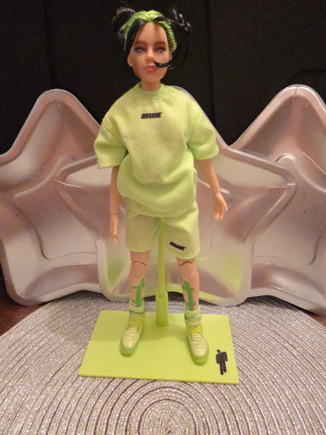 Billie Eilish Live Los Angeles CA. 10.5" Doll Collectible Figure Concert Series
