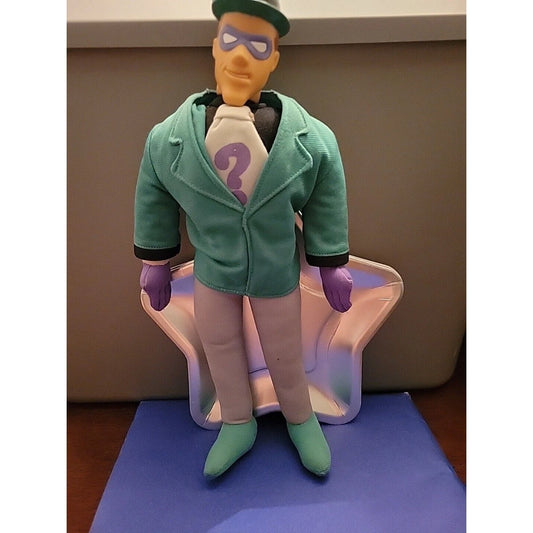 Vintage 1999 RIDDLER Plush Batman Animated Series WB KIDS 20in