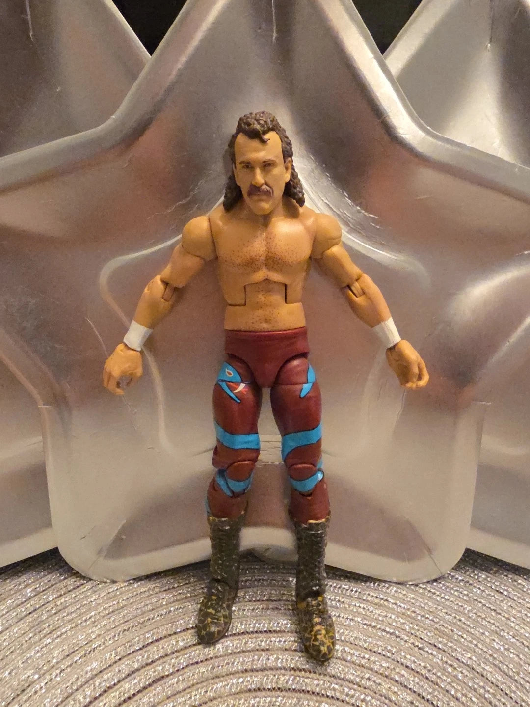 WWE Legends Elite Jake The Snake Roberts Series 8 Wrestling Figure