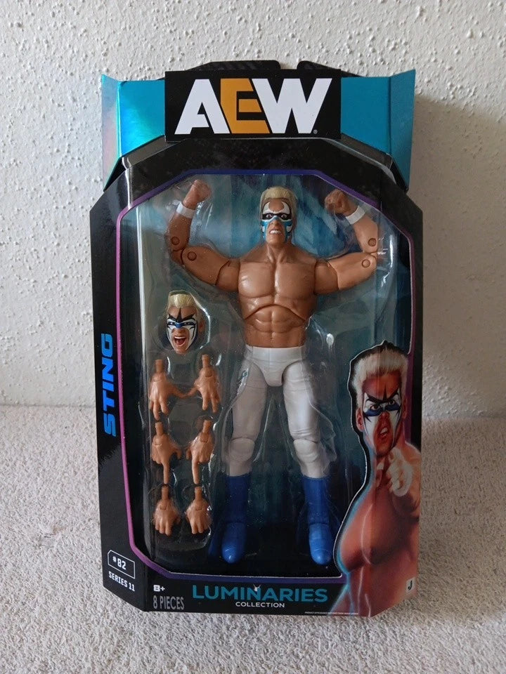 AEW Sting Wrestling Figure Luminaries #82 Series 11