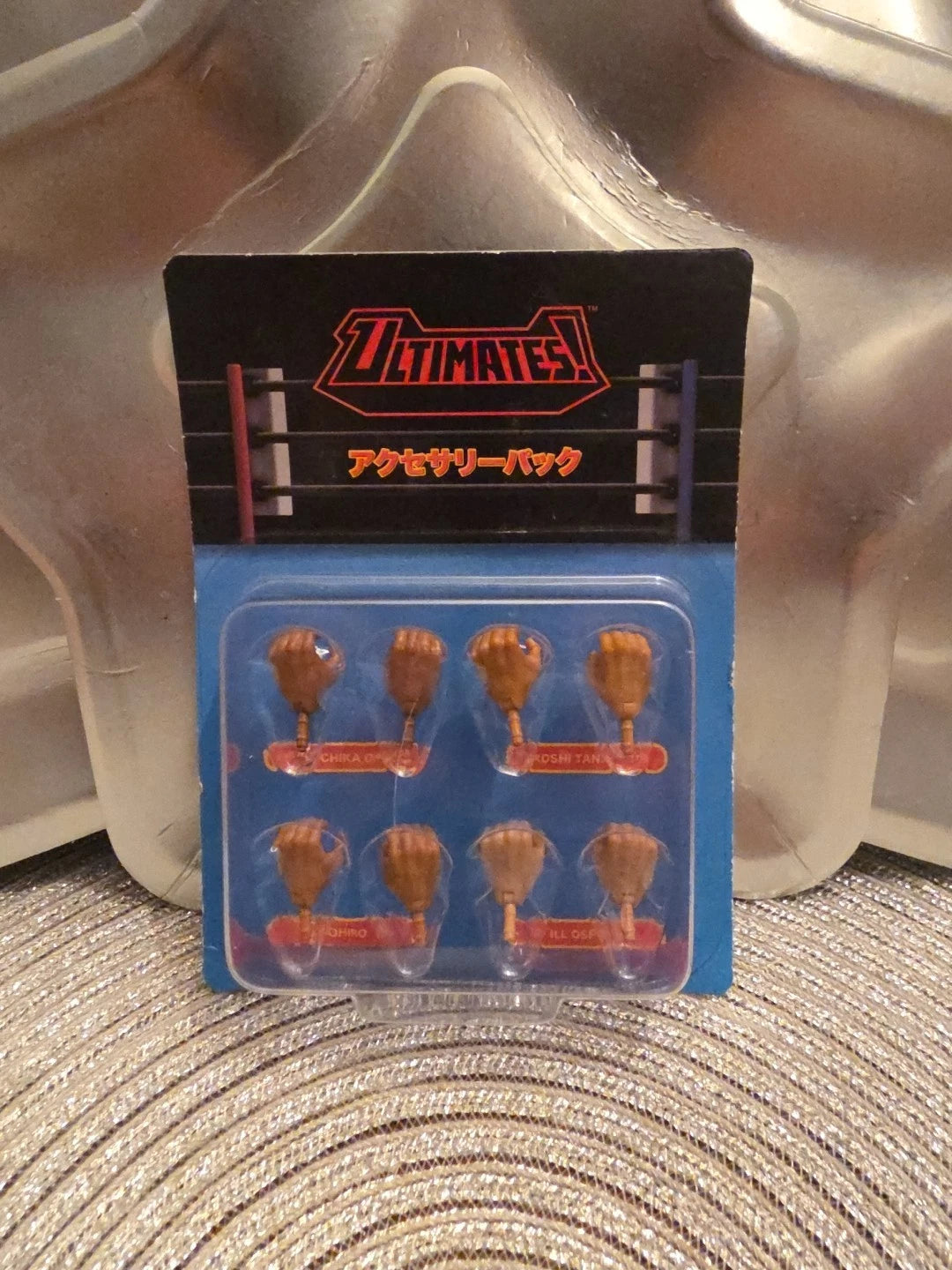 NJPW Super7 Ultimates Series 1 Hands Set