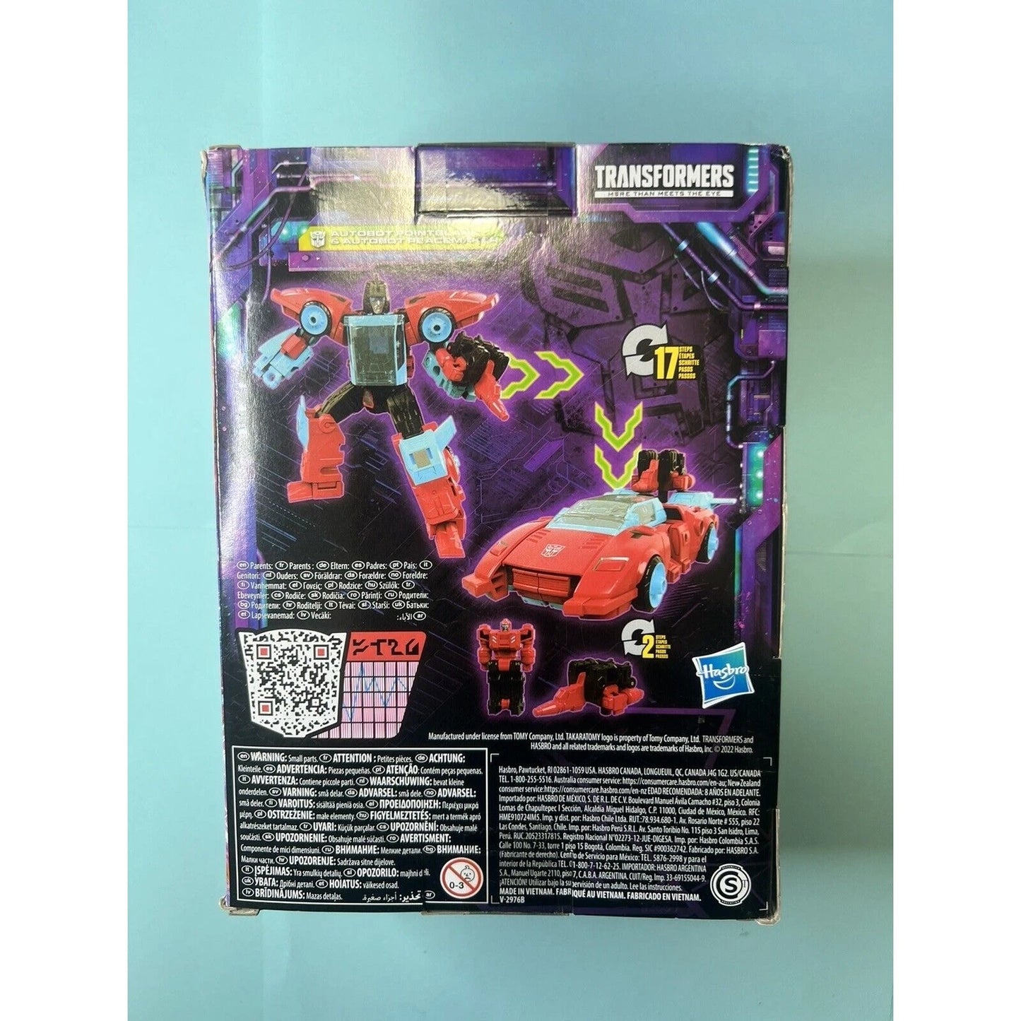 Transformers Generations Legacy Deluxe Autobot Pointblank Autobot Peacemaker