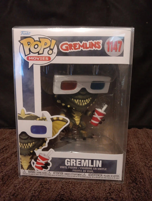 Funko POP Movies Gremlin with 3D Glasses Figure #1147 New