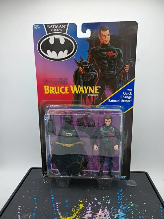 Quick Change Bruce Wayne Vintage Batman Returns Figure 1991 Kenner