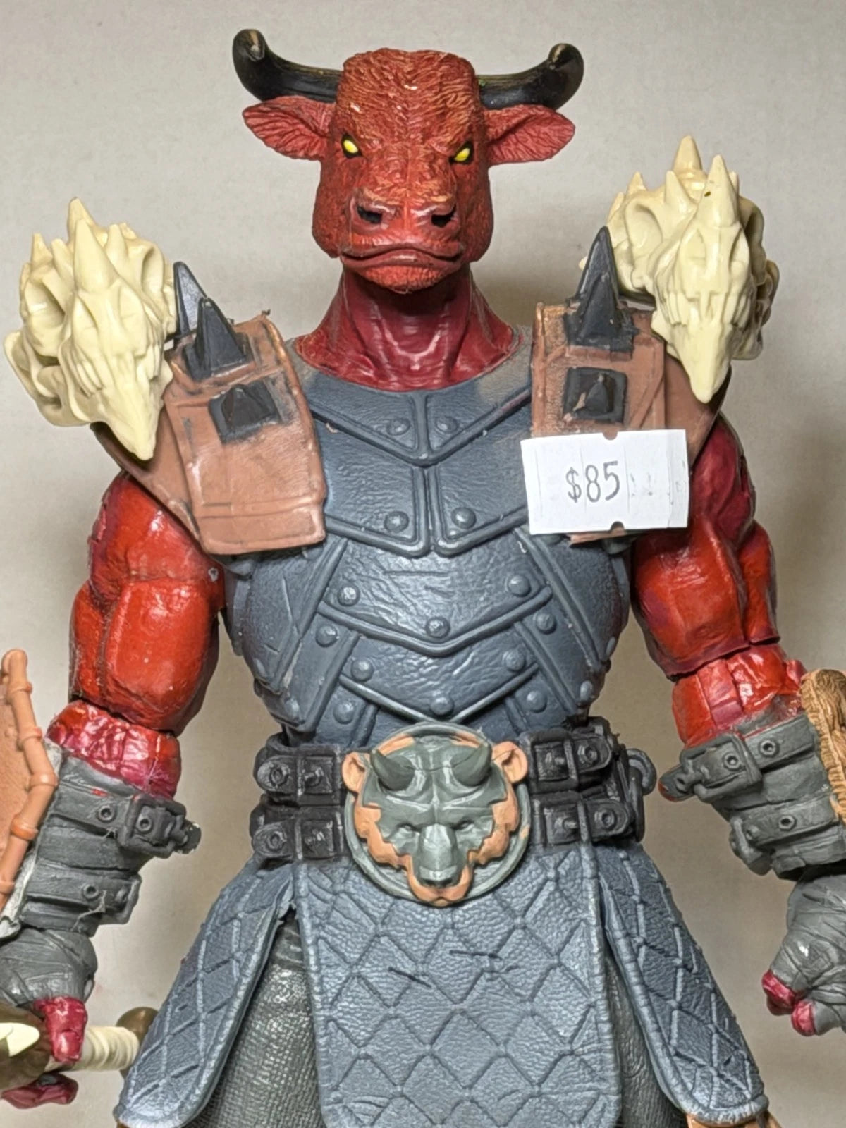 Custom minotaur McFarlane BAF mythic legions seventh kingdom xetheus