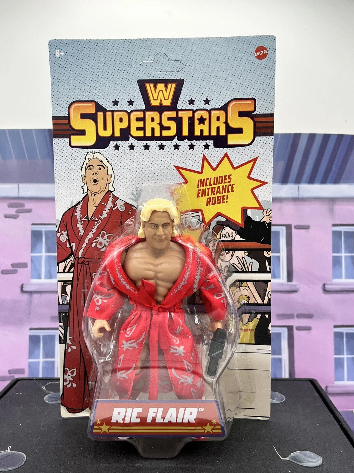 Ric Flair WWE Superstars Nature Boy Walmart Exclusive Unpunched Card READ