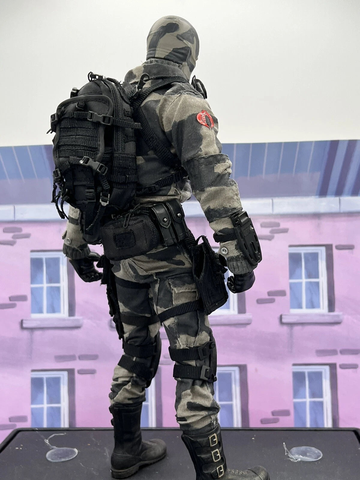 Custom Firefly 1984 GI Joe - Cobra Saboteur 12" 1:6 Scale Cobra Boom Boom
