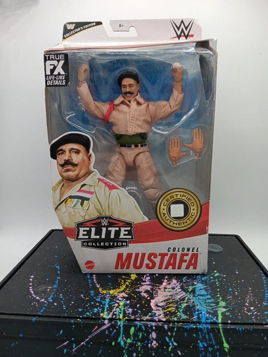 MATTEL WWE Elite Collection Colonel Mustafa Action Figure