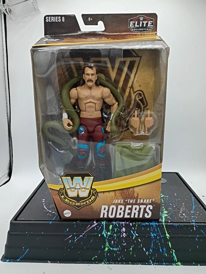 WWE Elite Collection Action Figure Jake The Snake Roberts Series 8