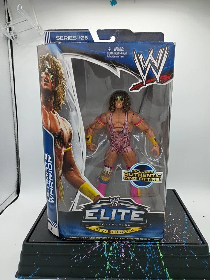 WWE Elite Collection Flashback Ultimate Warrior Series 26 Mattel