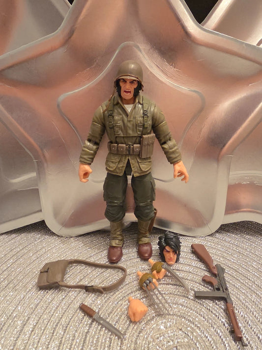 MARVEL LEGENDS WOLVERINE WW2 LOGAN 6” FIGURE