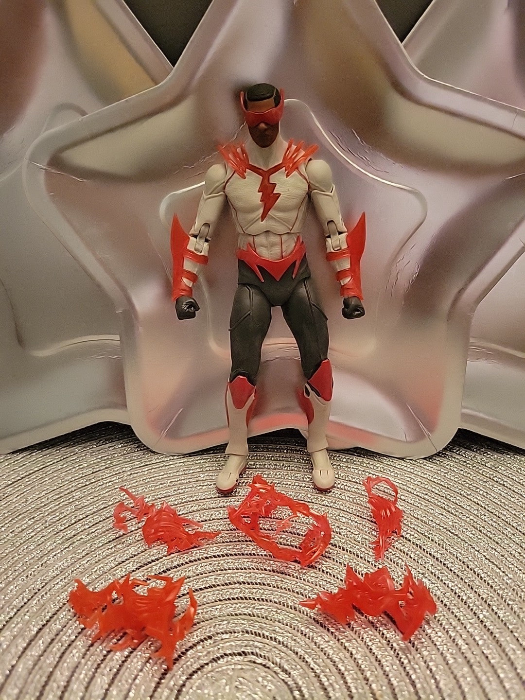 Loose Mcfarlane DC Multiverse Speed Metal Kid Flash