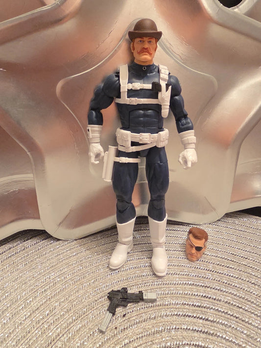 Marvel Legends DUM DUM DUGAN FIGURE W/ Nick Fury Head ( Shield 3 Pack 2024)