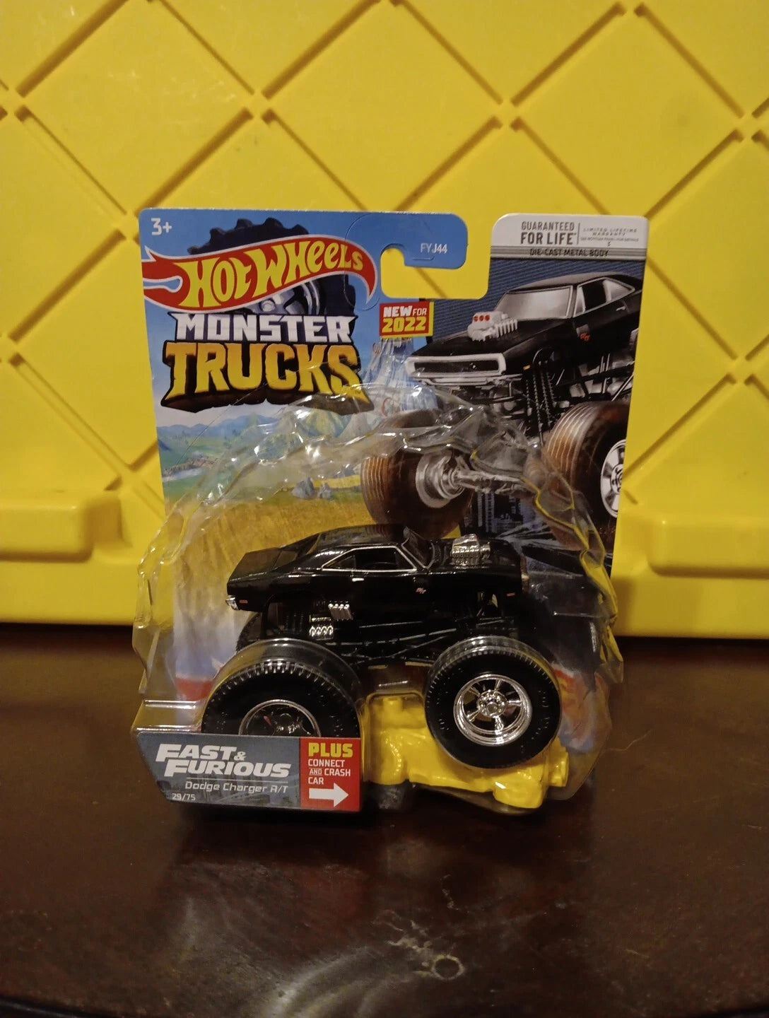 Hot Wheels Monster Trucks Fast And Furious Dodge Charger R/T Black NEW