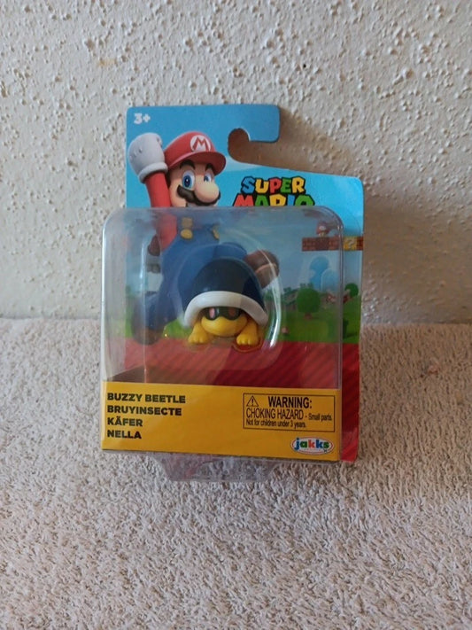 World of Nintendo Jakks Pacific Super Mario 2.5" Buzzy Beetle Figure
