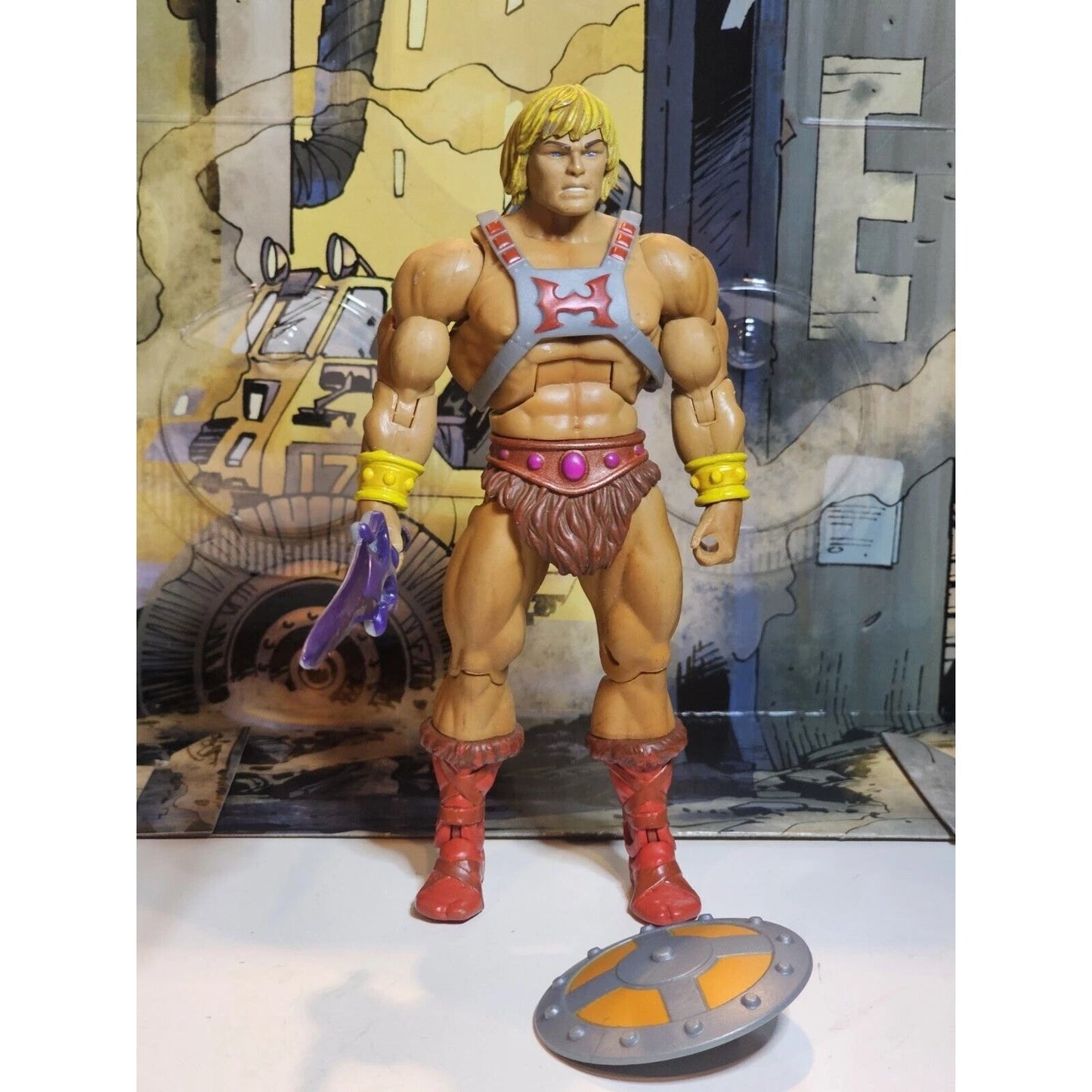 He-Man Mattel Motu Classics TRU Series 1 Wave 1 KITBASHED***