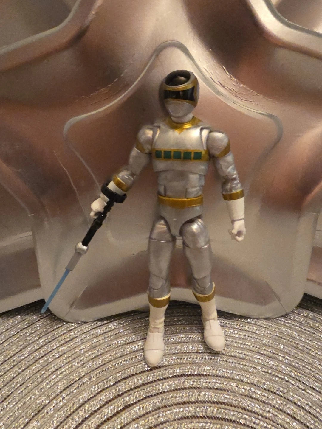 Power Rangers Lightning Collection - 6 Inch In Space Silver Ranger, Hasbro