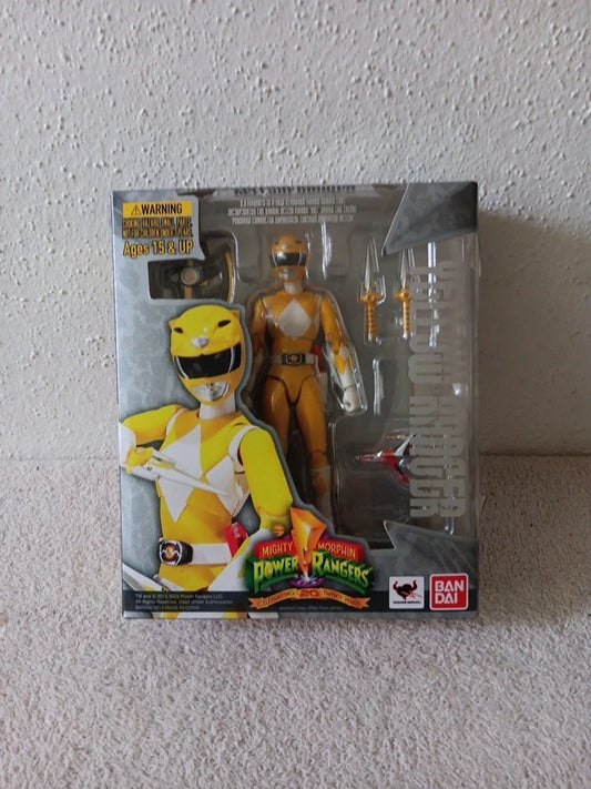 S.H. Figuarts Tamashii Nations Mighty Morphin Power Rangers Yellow Ranger Bandai