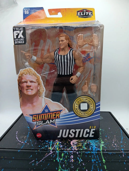 WWE Mattel Sid Justice Elite Wrestling Figure Series 86 Summerslam
