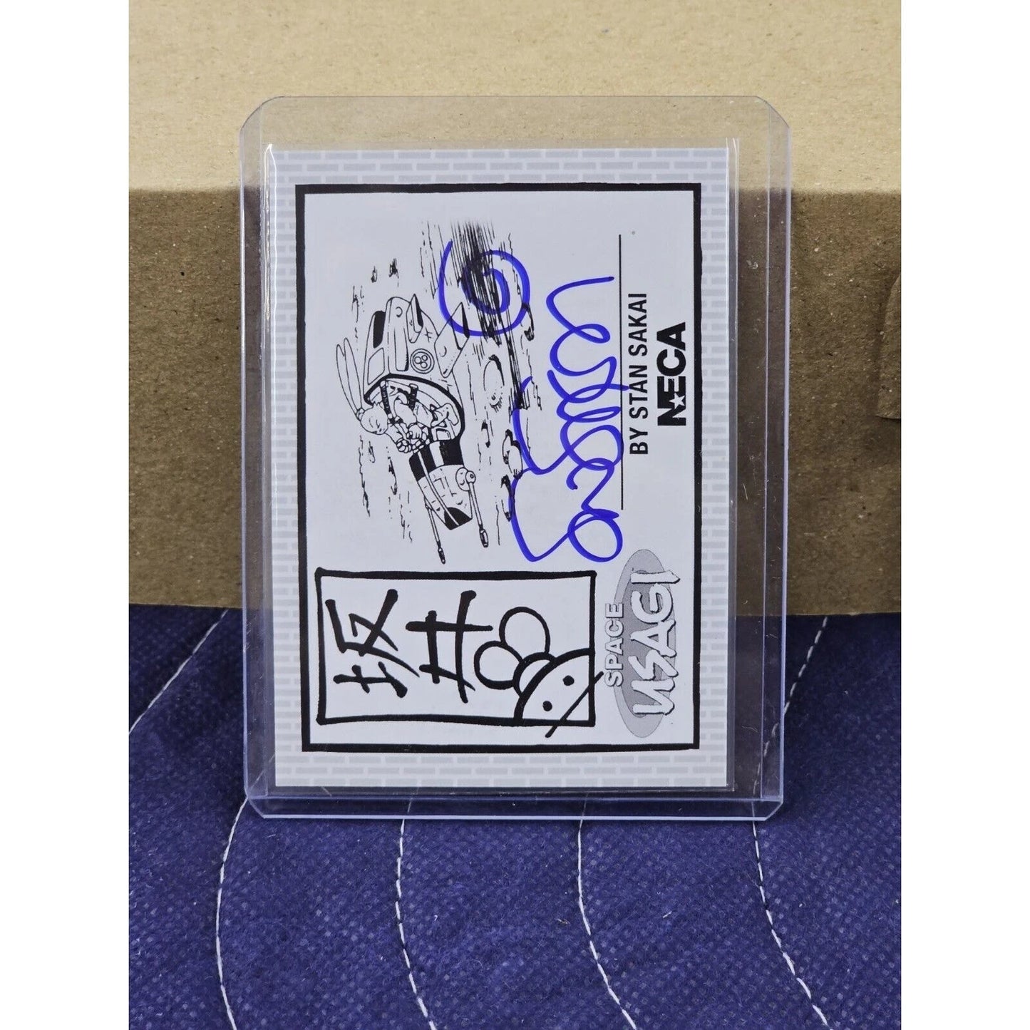 Stan Sakai Space Usagi Yojimbo Signed Card Sdcc 2023
