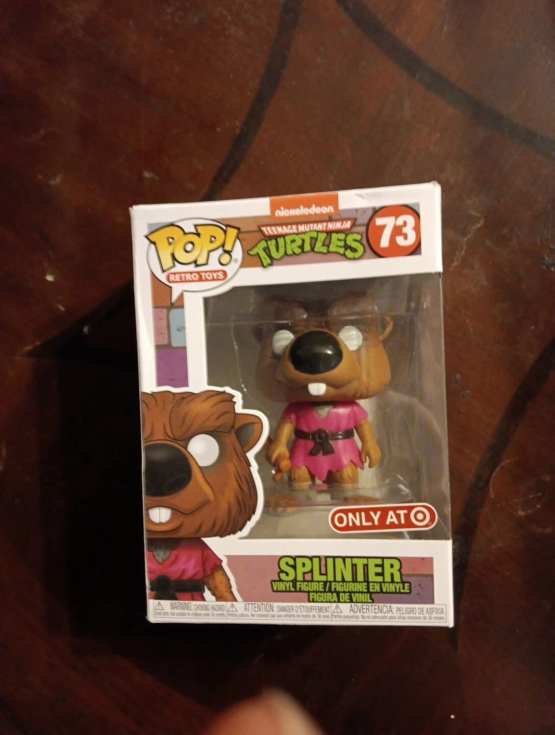 Master Splinter Target Exclusive #73 Funko Pop! Retro Toys TMNT MIB Unopened
