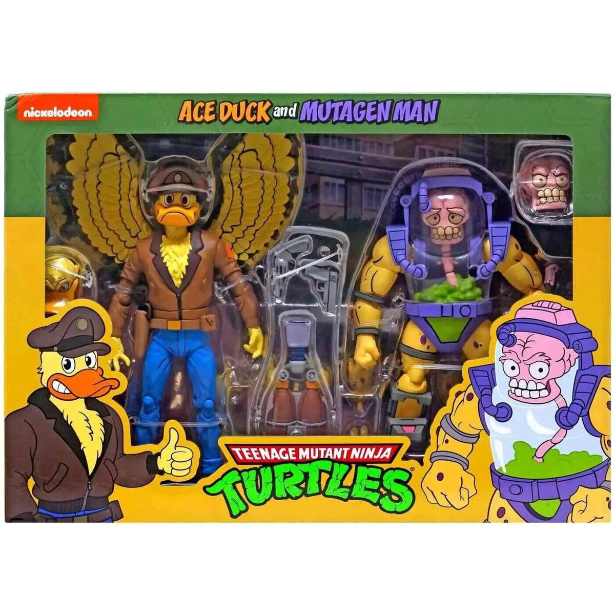 Ace duck and Mutagen Man Neca Teenage Mutant Ninja Turtles 2-pack figure set