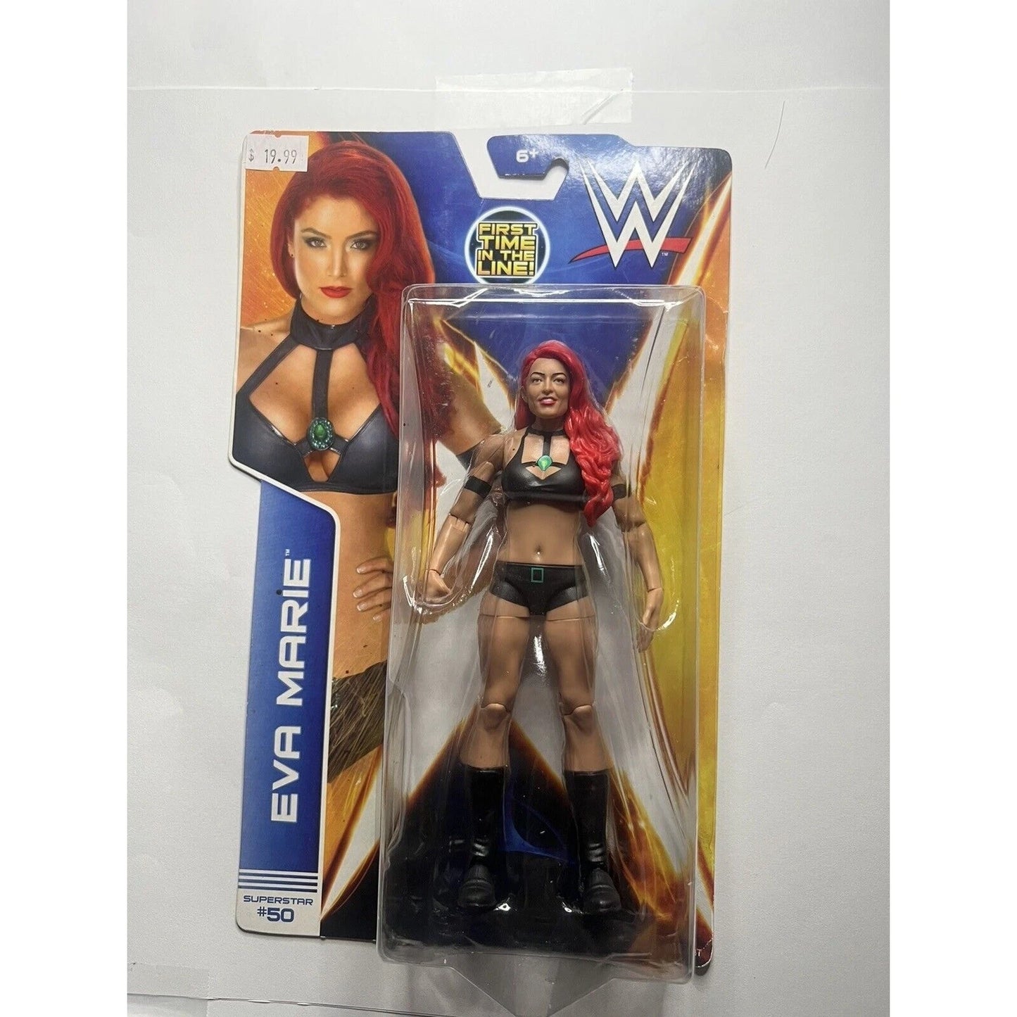 Mattel WWE First Time In Line Superstar #50 Eva Marie 6" Figure