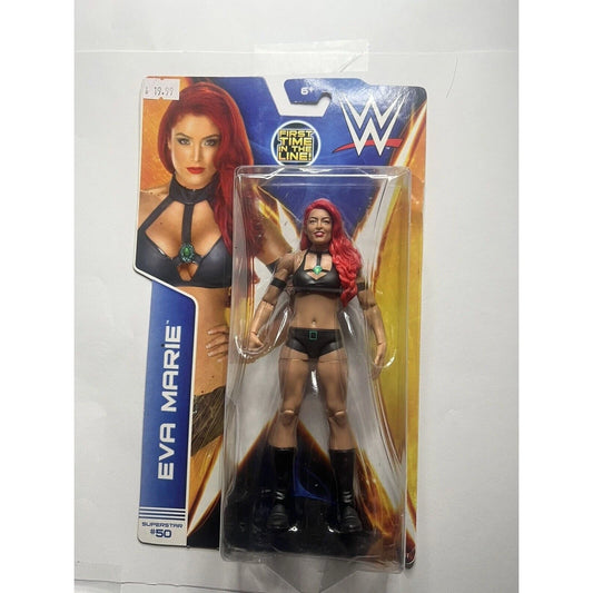 Mattel WWE First Time In Line Superstar #50 Eva Marie 6" Figure