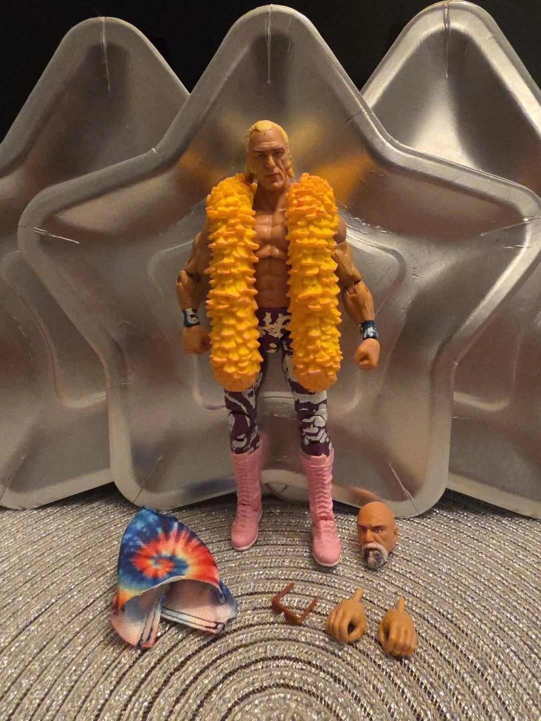 SUPERSTAR BILLY GRAHAM WWE MATTEL WRESTLING SERIES 78 LOOSE FIGURE