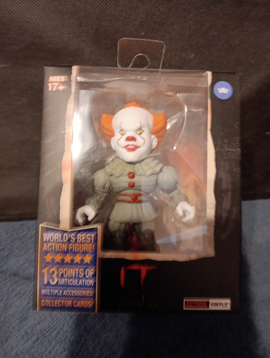 Loyal Subjects IT Movie Pennywise the Clown Vinyl Action Figure Horror New