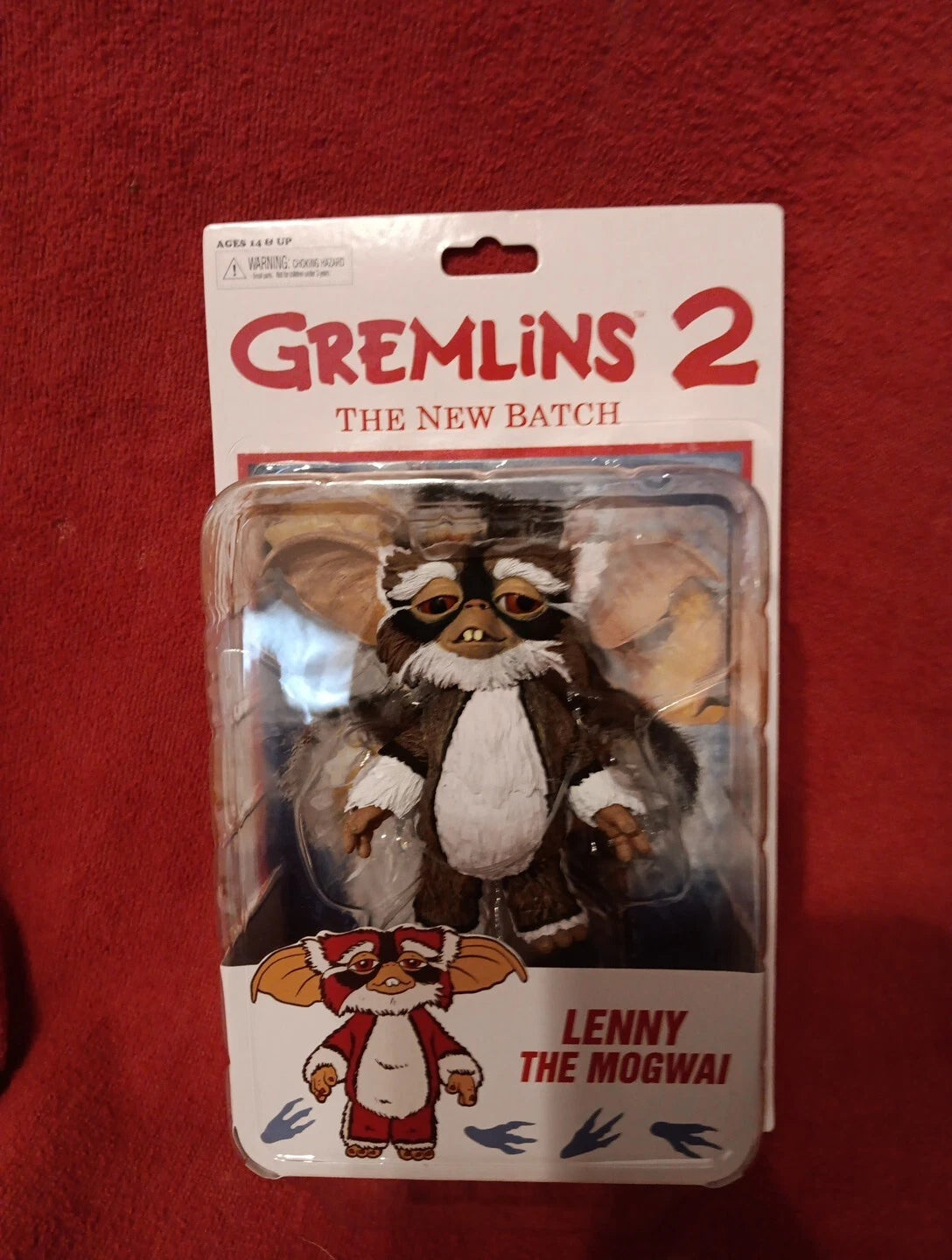 NECA Gremlins 2 The New Batch Lenny the Mogwai 4" Figure New Sealed