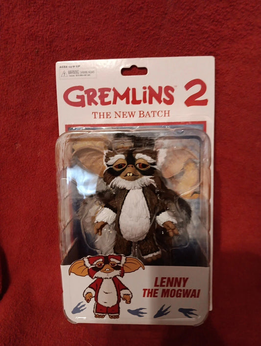 NECA Gremlins 2 The New Batch Lenny the Mogwai 4" Figure New Sealed