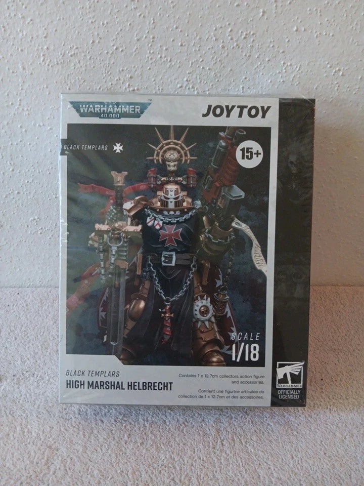 Joytoy Warhammer Black Templars High Marshal Helbrecht 1/18 Action Figure