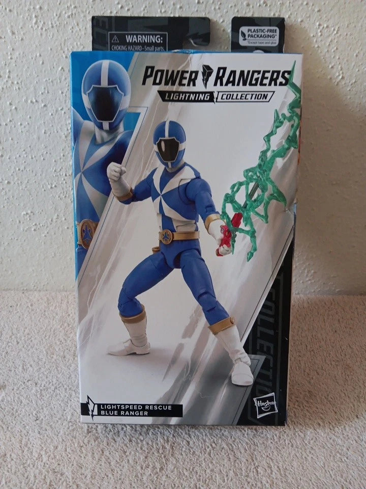 Power Rangers Lightning Collection Lightspeed Rescue Blue Ranger 6" Figure