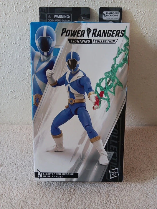 Power Rangers Lightning Collection Lightspeed Rescue Blue Ranger 6" Figure