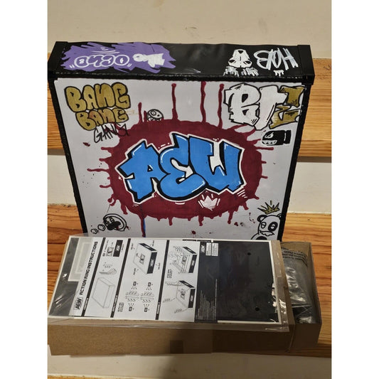 Custom Painted All Elite Wrestling Jazwares Unrivaled Collection AEW Ring