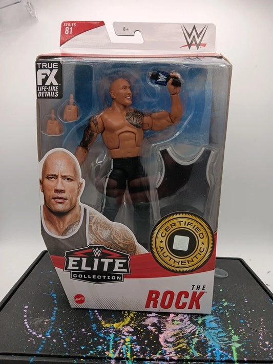 Mattel WWE The Rock Elite Collection Series 81 Action Figure NIB