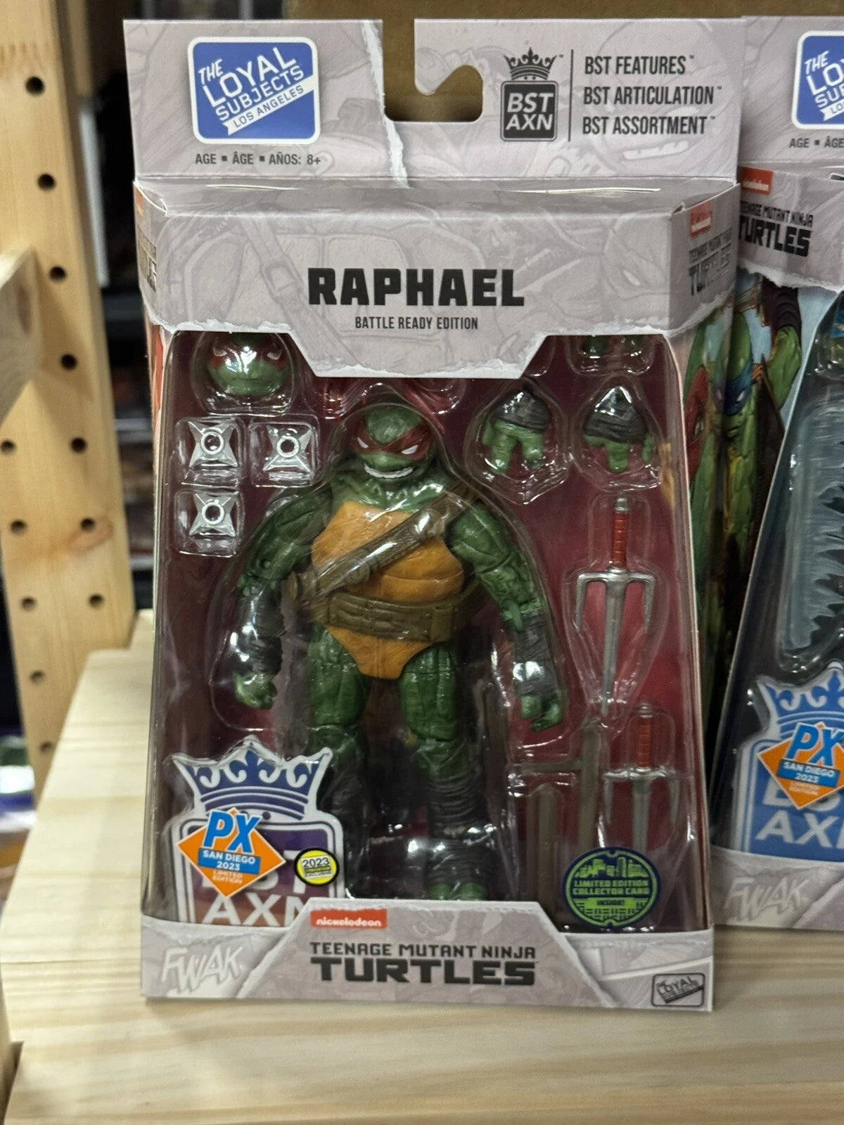 SDCC 2023 Loyal Subjects Battle Ready Tmnt 4 Pack BST AXN Unopened w/ Shipper