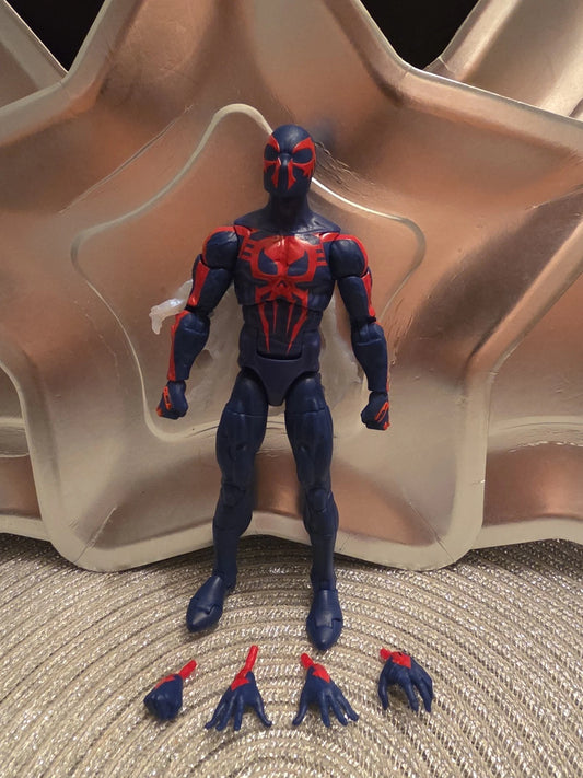 Hasbro Marvel Legends Retro Card Spider-Man Series Spider-Man 2099 Figure