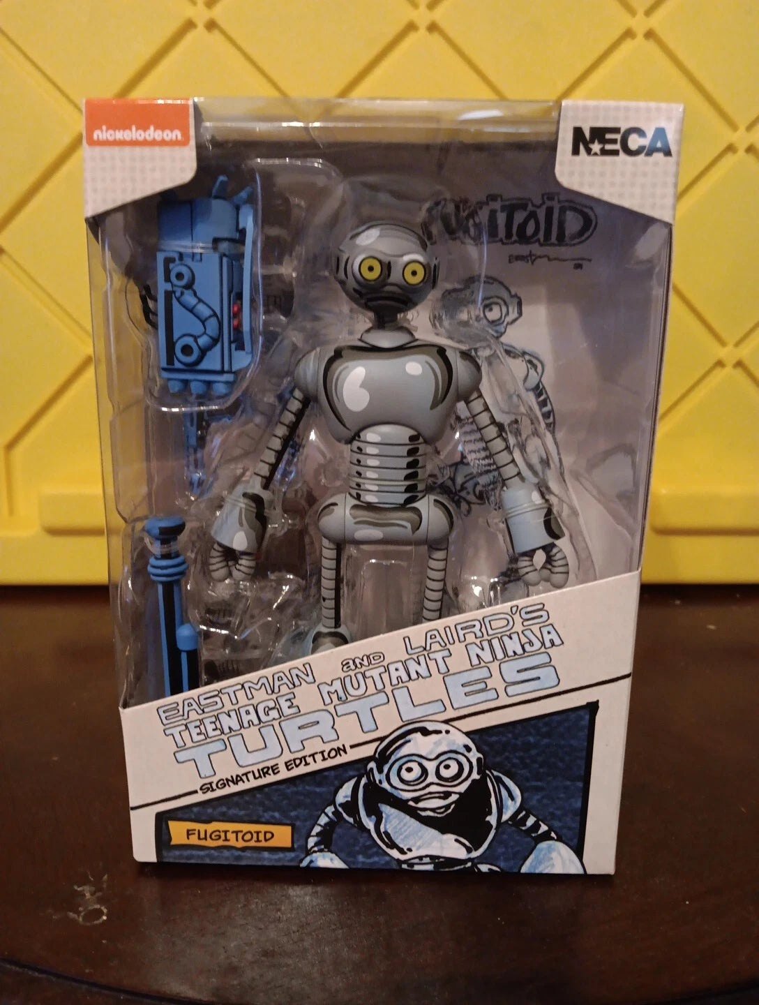 NECA TMNT Teenage Mutant Ninja Turtles FUGITOID Reel Toys 7”