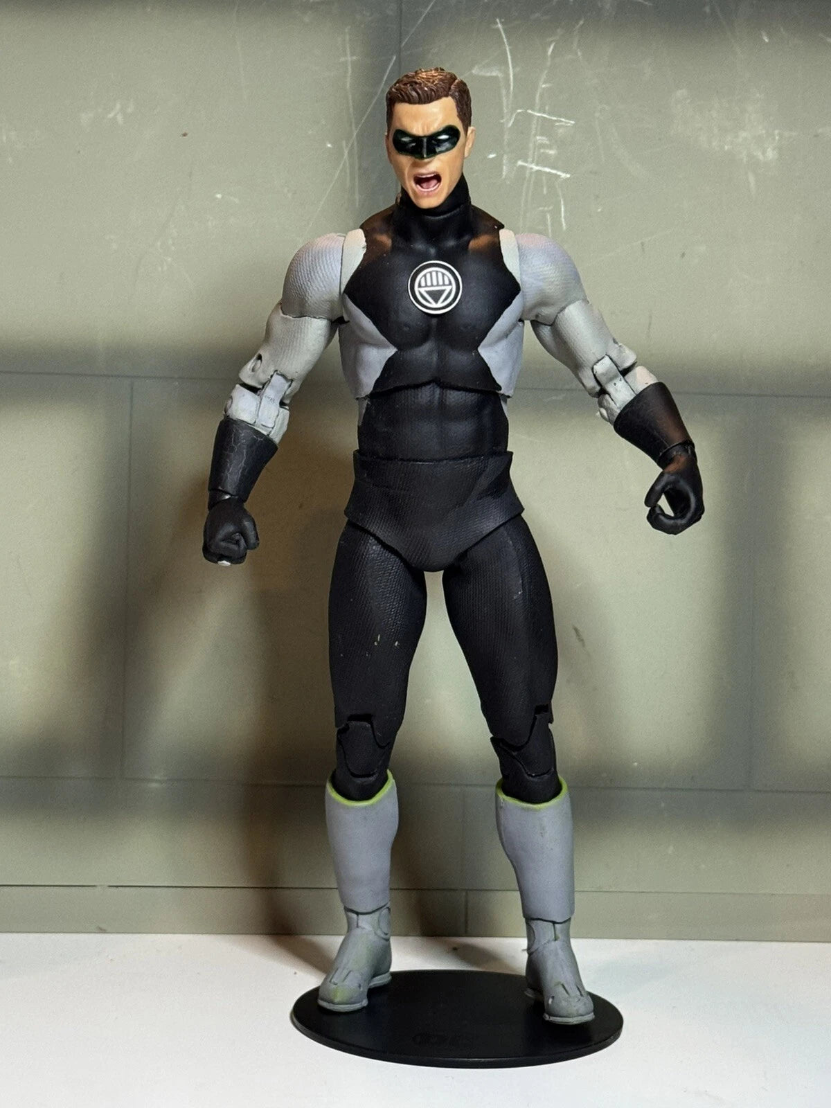 Custom Black Lantern Hal Jordan McFarlane Green Lantern Corps Platinum